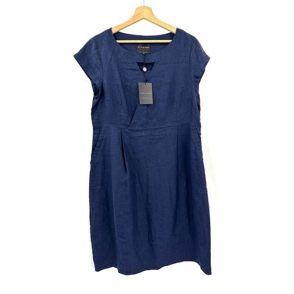 Bitte Kai Rand Linen Dress Sz 40 - Picture 1 of 6